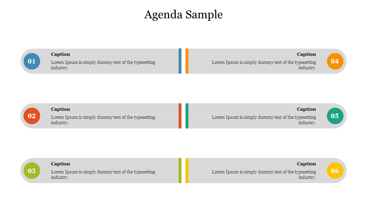 Best Agenda Sample PowerPoint Presentation Template